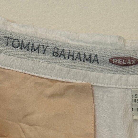 Tommy Bahama off-white hemp + silk blend shorts sz 12 - Picture 2 of 8